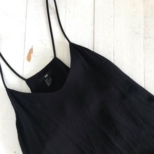 CLOSET CLOSING H&M Black Razorback Tank Top